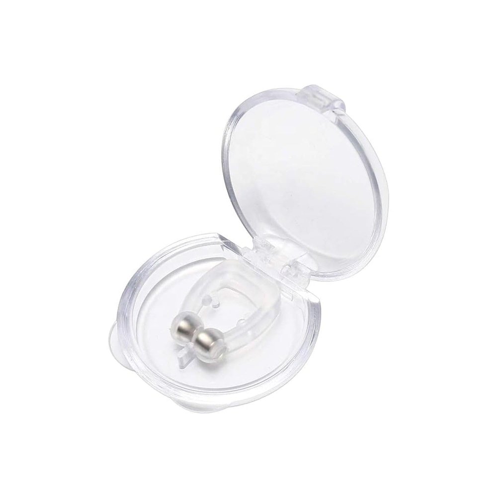 WHATWELL Anti Snore Device for Men and Woman Silicone Magnetic Nose Clip for Heavy SNORING Sleeper, Snore Stopper, Anti SNORING Device (1 PC)