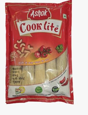 ASHOK NUTRIRICH Cooklite Wheat Semolina Noodles/Spaghetti Noodles,1 Kg Instant Noodles Vegetarian (1 Kg) Pack of 6