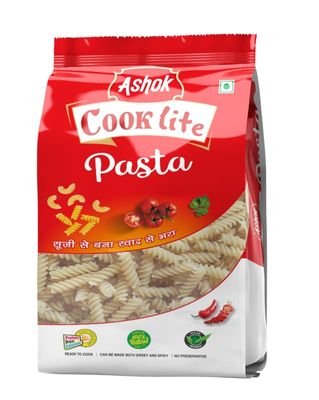 ASHOK NUTRIRICH Cooklite Suji Pasta Fusilli Pasta (1Kg)