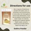 Bionest Herbals Gokhru Powder - 100 gm | Tribulus Terrestris | Gokshura Churan | Nerunji Mull | Energy & Stamina Enhancer | Boosts Reproductive Health view 3