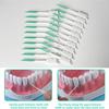 FITVERT 100 Pcs Silicone Interdental Brushes, Braces Brush, Corrective interdental Brush Tooth Floss Sticks, Portable Oral Care Cleaning Tool for Teeth & Gum Health view 4