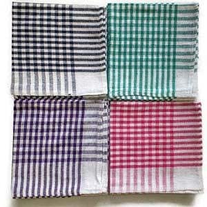 KlinWipe Kitchen Duster Wet Dry Cotton Cleaning Cloth/Mop 18 x 18 inch - Cleaning Cloth Kitchen Dusters Cotton Cleaning Cloth for Kitchen, Multicolour (5)
