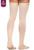 BLIZ SATTVA Class II Beige Lycra Medical Compression Stockings for Varicose Veins | 23-32 mm Hg graduated compression| Class II Mid-Thigh Compression Socks for Women & Men | Size XL view 2