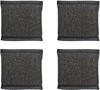 Diano Dimzi Multipurpose Steel Foam Pad Sponge Scourer Kitchen Scrubber Suitable for Dish/Utensils/Tiles, Washbasin (Black Colour) Scrub Sponge 3 Times Better Than Regular Sponge Stainless view 1