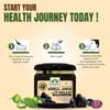 GargRishi Karela Jamun with Shilajit Powder 1200gram Natural Blood Sugar Management & Stamina Booster | Blend of 14 Potent Ayurvedic Herbs for Energy and Immune Support | Vitality & Digestive Health (1200 Gram, 6, count) view 4
