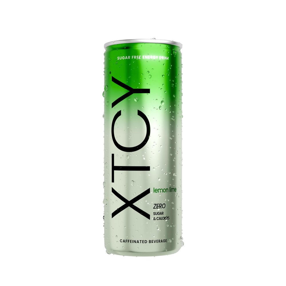 XTCY Lemon 75mg Caffeine Zero Sugar Energy Drink
