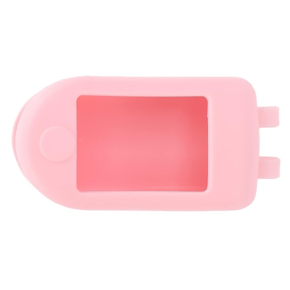 Pink Pulse Oximeter Fingertip Case,Oximeter Case Compact Portable Soft Comfortable Stable Reliable Effective Protective Cover For Home Outdoor Health MonitorsPulse Oximeters