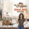 Groly Bhumi Amla Powder/Churn 100 gm | Organic Ingredient Extract For Healthy Liver Functioning And Digestive Strength | Enriched With Essential Nutrients | Amla Powder for Hair, Drinking & Eating view 2