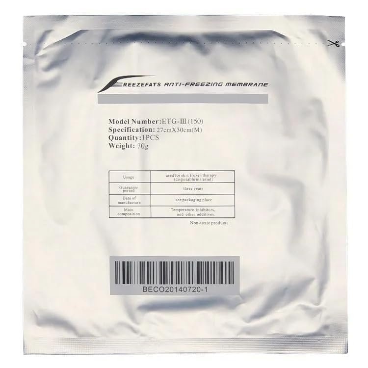 10pcs Anti-freeze membrane (70gm) for Cryolipolysis fat freeze treatment