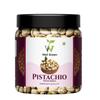 WELL GREEN Fresh Roasted & Salted Pistachios 300gm | Dry Fruits Pista | Crunchy & Delicious Healthy Snack | Vitamins & Minerals Rich | Shelled Nuts view 1