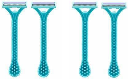 Diano dimzi Razor Disposable Shaving Trimmers Safety Blades Razors For Women - 4 Piece