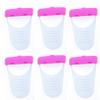 Diano dimzi Razor With 6 Blades, Body & Bikini Shaving Razor For Women - Pink view 1