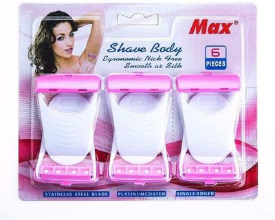 Diano dimzi Max Disposable 6 Blades Body Bikini Shaving Razor For Women Max Disposable Body