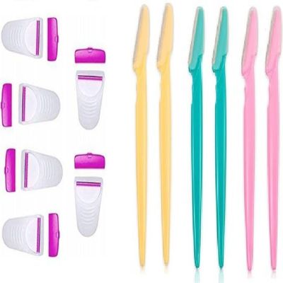 Diano dimzi A Pack Of Professional 6 Body Shave Razors With 6 Eyebrow Shaping Razors