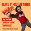 Superyou Choco Peanut Butter Protein Wafer Bars (Pack Of 10)|10 Gram Protein, 3 Gram Fiber, No Added Sugar|Yeast Fermented Protein|Energy Bars|Crunchy Wafer Bar|100% Vegetarian|No Palm Oil|400 Gram view 4