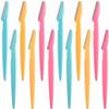 Diano dimzi Set Of-4, 12 Pcs Eyebrow, Neck, Face, Upper Lips As Well As Unnecessary Hairs Elsewhere Shaping Trimmer Shaper Shaver Disposable Razor Tool (Pack Of 4 * 3=12)) (Pack Of 12) view 1