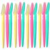 Diano dimzi Set Of-4, 12 Pcs Eyebrow, Neck, Face, Upper Lips As Well As Unnecessary Hairs Elsewhere Shaping Trimmer Shaper Shaver Disposable Razor Tool (Pack Of 4 * 3=12)) (Pack Of 12) view 2