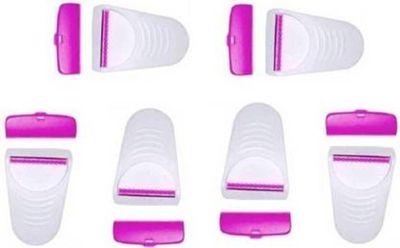 Diano dimzi Pink Razor For Women & Girls 6 Pcs Card Blade [Disposable Razor]