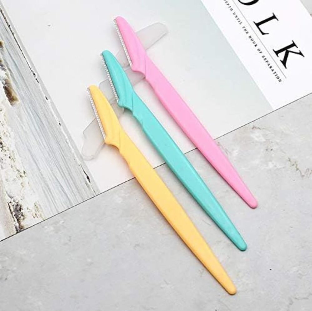 Diano dimzi Reusable Washable Cleanable Eyebrow Shaper Upper Lips Razor Trimmer