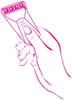 Diano dimzi Pink & White Private Parts Disposable Hair Shaving Razor For Women,(6 Pieces) view 3