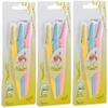 Diano dimzi Eyebrow Razor Kit, Face & Eyebrow Hair Shaper Razor Knife Shaver Trimmer Shaving Grooming Remover Kit For Fashion Women Ladies (Pack Of 9) view 1