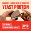 SuperYou Assorted Protein Wafer Bars (Pack of 10)|10g Protein, 3g Fiber, No Added Sugar|Yeast Fermented Protein|Energy Bars|Crunchy Wafer Bar|100% Vegetarian|No Palm Oil|400 G view 4