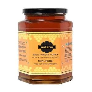 AAFARIN Wild Forest Honey | 1000g | Natural Raw & Unprocessed | No Added Sugar | Lab-Tested | Immunity Booster with Forest Fresh Aroma