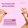 Flewstar Panty Liners for Women - 42 Pads Liners | Curvy Design For Extra Comfort | Cottony Soft Pantyliners Pad with Antimicrobial Properties | Keeps You Dry & Fresh All Day Long (Pack of 2, 42 count) view 3