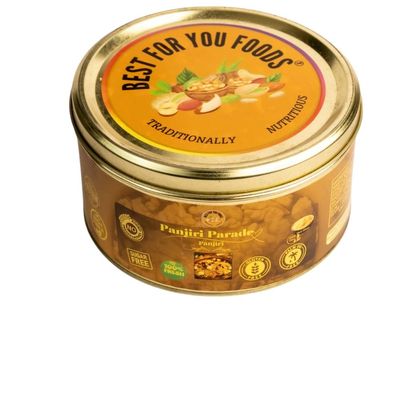 Best For You Foods- Panjiri | Healthy Snacks| After Delivery for new moms| Pure Desi Cow Ghee| Premium Dry Fruits| Homemade| Healthy Tea Time Snack (500 Gram)