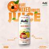 Dadu Fresh Mixed Fruit Juice | Blend of Nutrient-Rich Fruits Packed with Vitamins & Antioxidants | Supports Immune Health, Energy Boost & Skin Vitality | No Added Sugar - 250 ML (Pack of 6) view 3