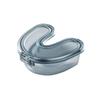 THE STYLE SUTRA Denture Cup Easy Clean Tooth Appliance Container Retainer Cleaner Case Blue view 1