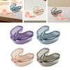 THE STYLE SUTRA Denture Cup Easy Clean Tooth Appliance Container Retainer Cleaner Case Blue view 4