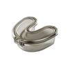 THE STYLE SUTRA Denture Cup Easy Clean Tooth Appliance Container Retainer Cleaner Case Black view 1