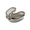 THE STYLE SUTRA Denture Cup Easy Clean Tooth Appliance Container Retainer Cleaner Case Black view 4