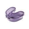 THE STYLE SUTRA Denture Cup Easy Clean Tooth Appliance Container Retainer Cleaner Case Purple view 3
