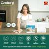 Century 2 Ply 100% Virgin Pulp Kitchen Tissue/Towel Paper Roll 4 in 1-60 Pulls Per Roll view 2