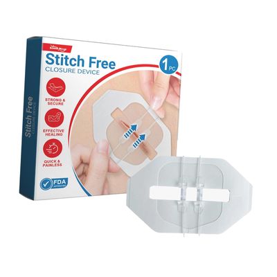 ATORSE Emergency Wound Closure Device Emergency Stitches Bandage for Tear First Aid