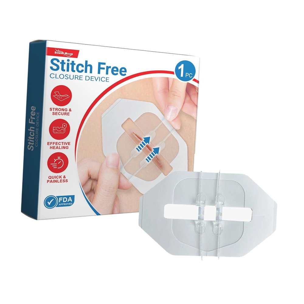 ATORSE Emergency Wound Closure Device Emergency Stitches Bandage for Tear First Aid