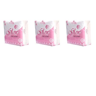Green Tree Glow Soft Double Ply Tissue Paper Napkins 30 * 30 Size 2 Ply 50 Piece Per Pack of 3 Napkins, Tissue, Tissue Paper (W2M_GLW_Pack_3)