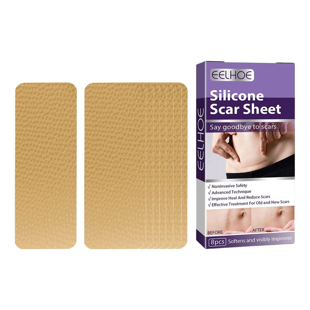 ATORSE Scar Removal Silicone Scar Strips for Burn Scars Scar Patch Multi Use Soft