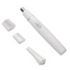 ATORSE Nose Shaver Trimmer 2 in 1 Washable Clipper Portable for Remover Women white view 4