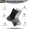 Ecosync Cooling Therapy Socks for Burning Feet & Nerve Pain | Diabetic Neuropathy Support, Arch Alignment | Unisex view 2