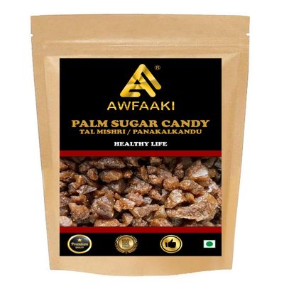 Awfaaki Palm Sugar | Palm Candy | Palm Crystal | Tal Mishri | Panakalkandu | Panam Kalkandam (250 g)