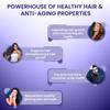 BELITE HERBS Omega-Biotin Juice | Premium Nourishing Juice for Hair Strengthing and Growth | Enriched with Omega & Biotin | Infused with 6 Herbs for Scalp Nourishment - 1 Liter view 4