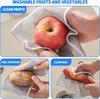 FAVELA Multipurpose Wire Dishwashing Rags for Wet and Dry Stainless Steel Scrubber Non-Scratch Wire Dishcloth for Washing Dishes Utensils Sinks Counters Easy Rinsing Machine Washable (Pack of 5) view 2