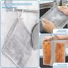 FAVELA Multipurpose Wire Dishwashing Rags for Wet and Dry Stainless Steel Scrubber Non-Scratch Wire Dishcloth for Washing Dishes Utensils Sinks Counters Easy Rinsing Machine Washable (Pack of 5) view 4