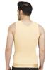 Dermapress GYNECOMASTIA Compression Full Vest | MICROPOLY Fabric | Front Hook and Zip Closer | Tomboy Chest Binder | Chest and Abdomen Support | Chest Shapewear (Skin, L) view 2