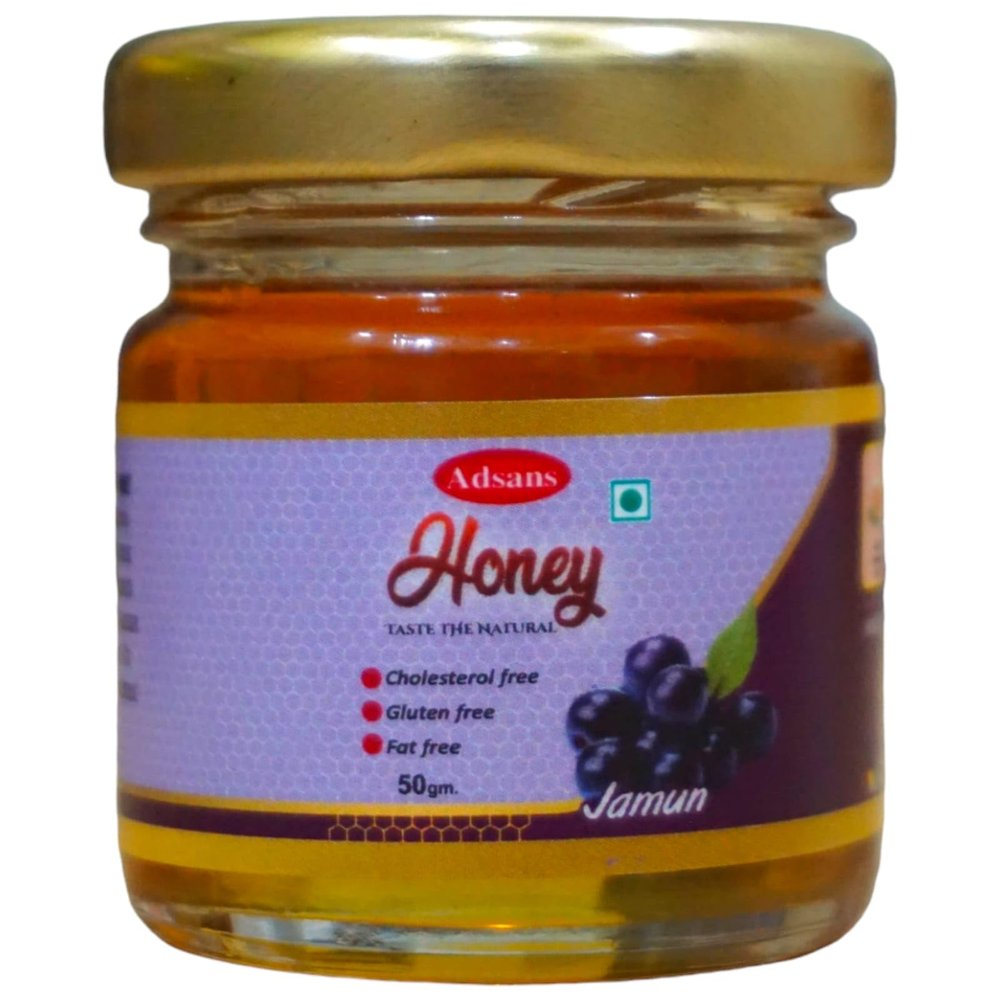 Adsans Raw Jamun Honey 50gm | 100% Pure Raw and Unprocessed Honey | NMR Tested