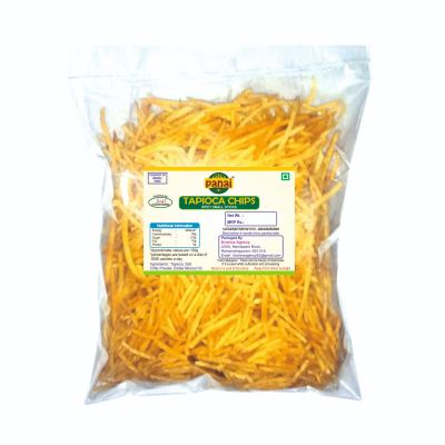 Panai Kerala Special Spicy Tapioca Sticks | Kappa Chips | Kappakkolli | (1 Kg, Sea Salt)