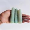 2Pcs Set Nylon Green Aventurine Tower, Nylon Green Aventurine Point, Nylon Green Aventurine Wand, Crystal Tower, Crystal Obelisk, Crystal Point 3-4inche view 2